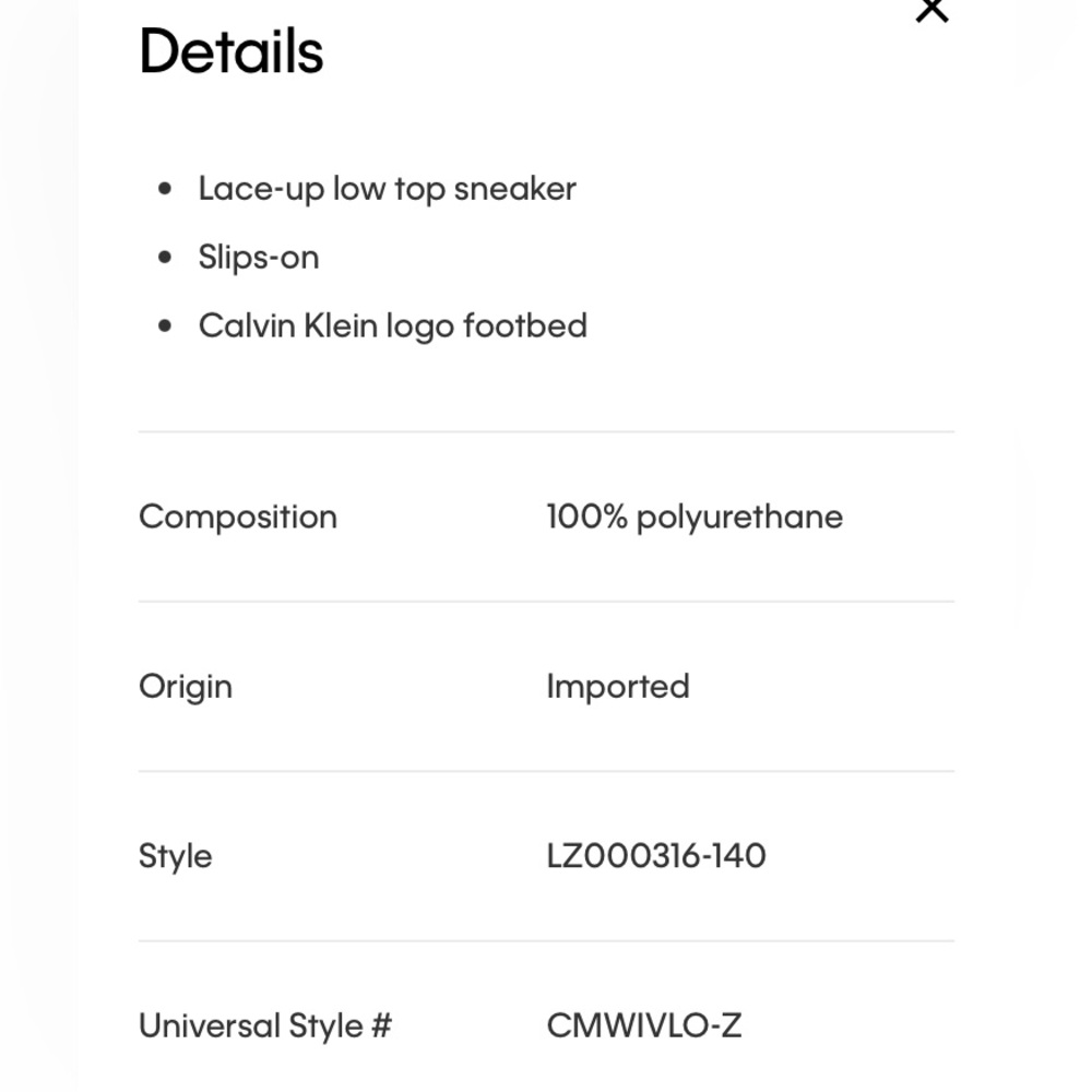 Calvin Klein Men's Wivlo Sneaker NEW - Picture 5 of 12